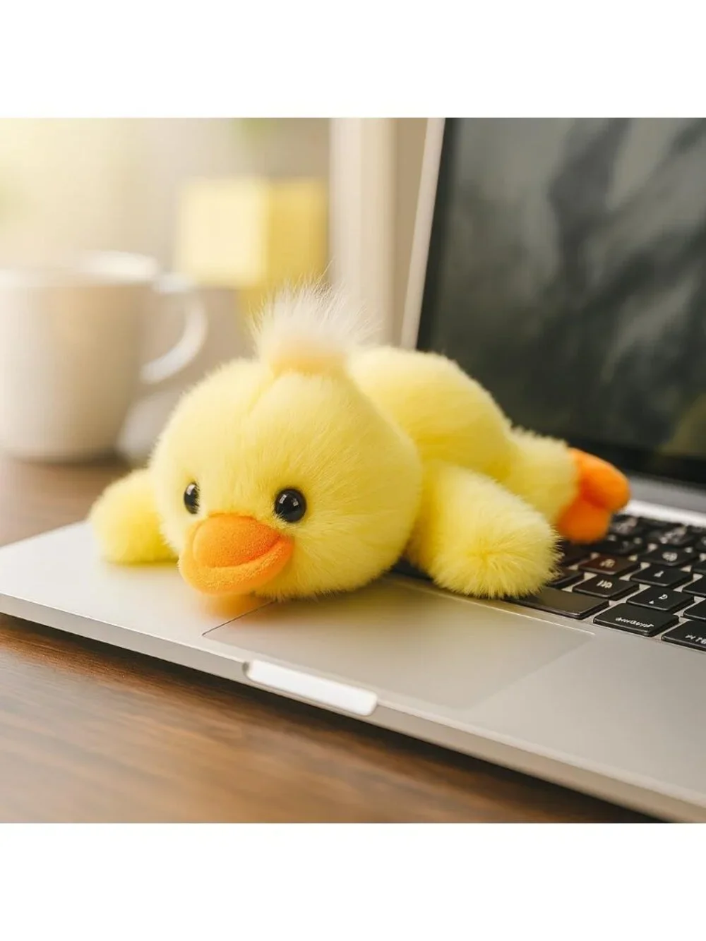 Duck Stuffed Animal Plush Toy Cute Soft Pocket Size Gift for Kids Girls